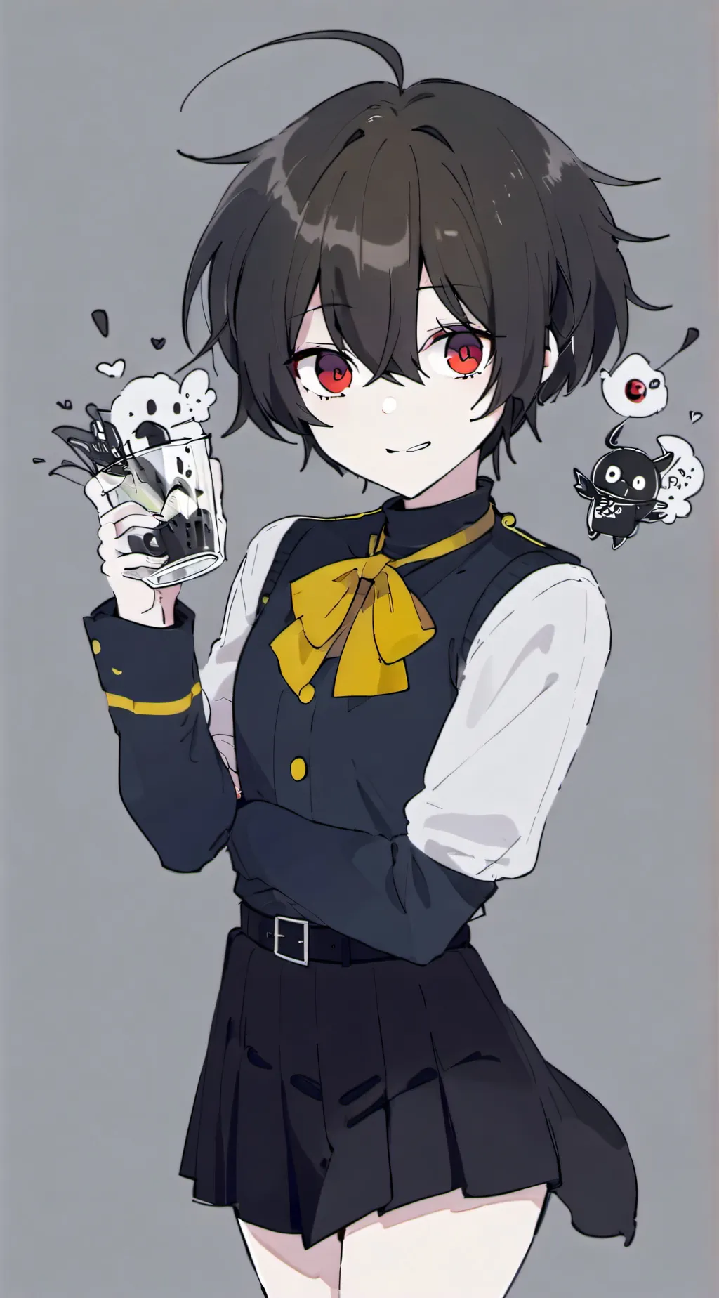 ai character: ♤ DARK ♤ background