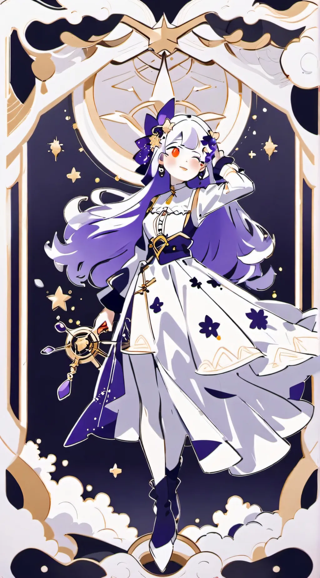 ai character: Pearl background