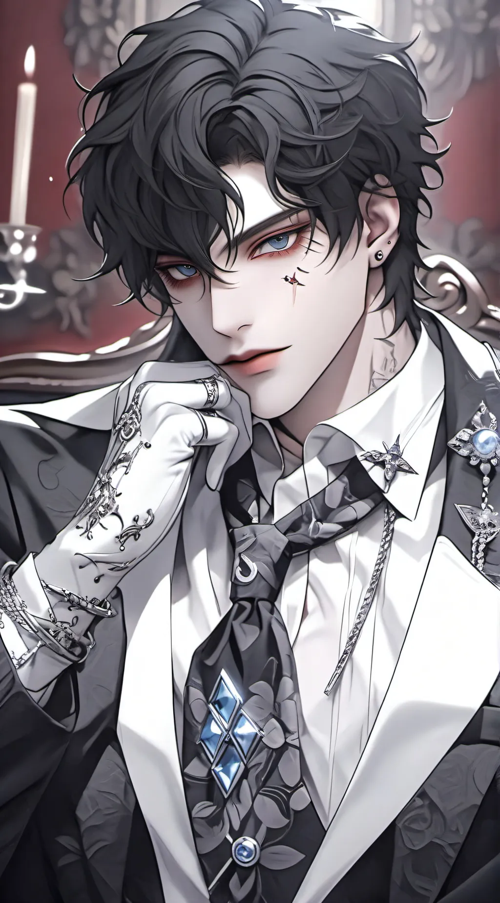 ai character: Zander background