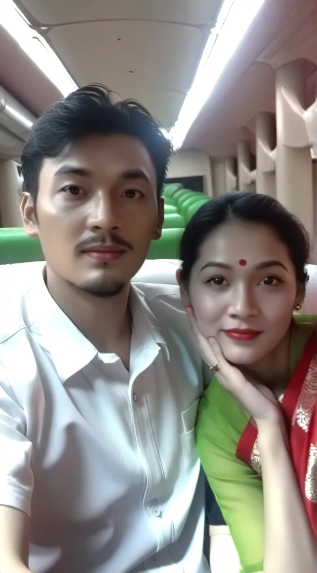 ai character: me and lower grade background