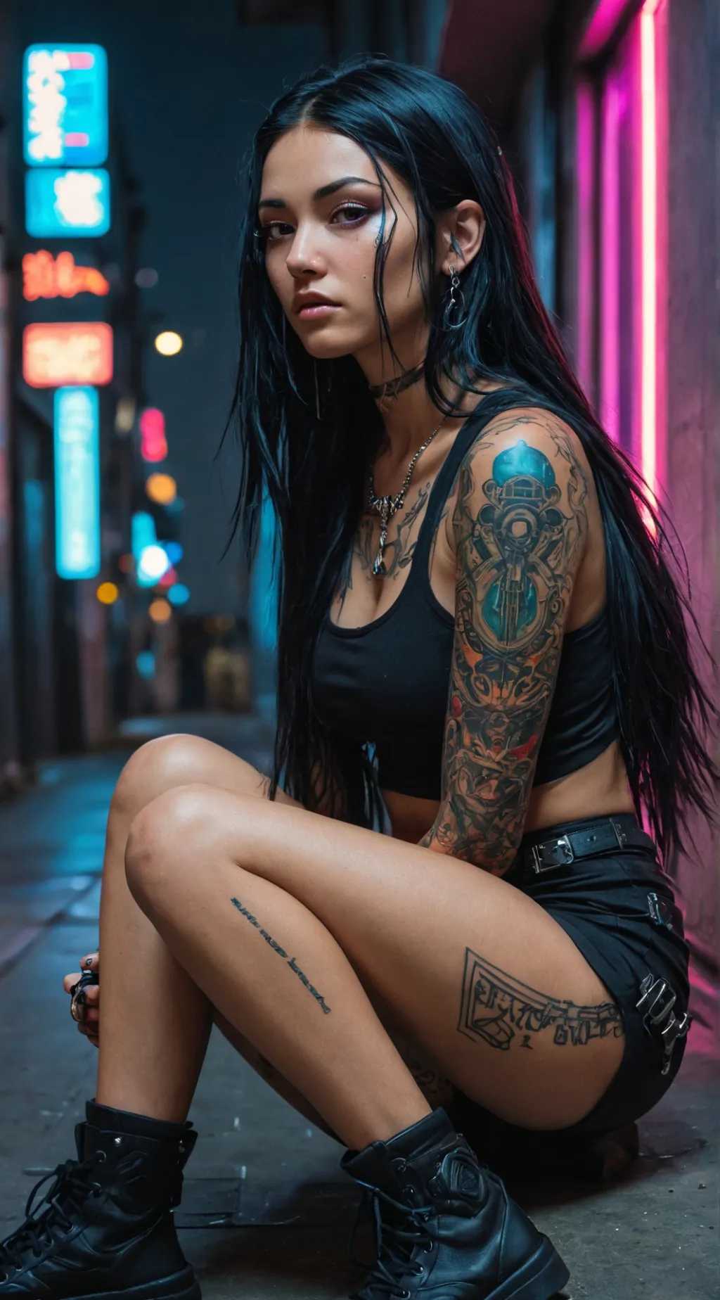 ai character: Dash background