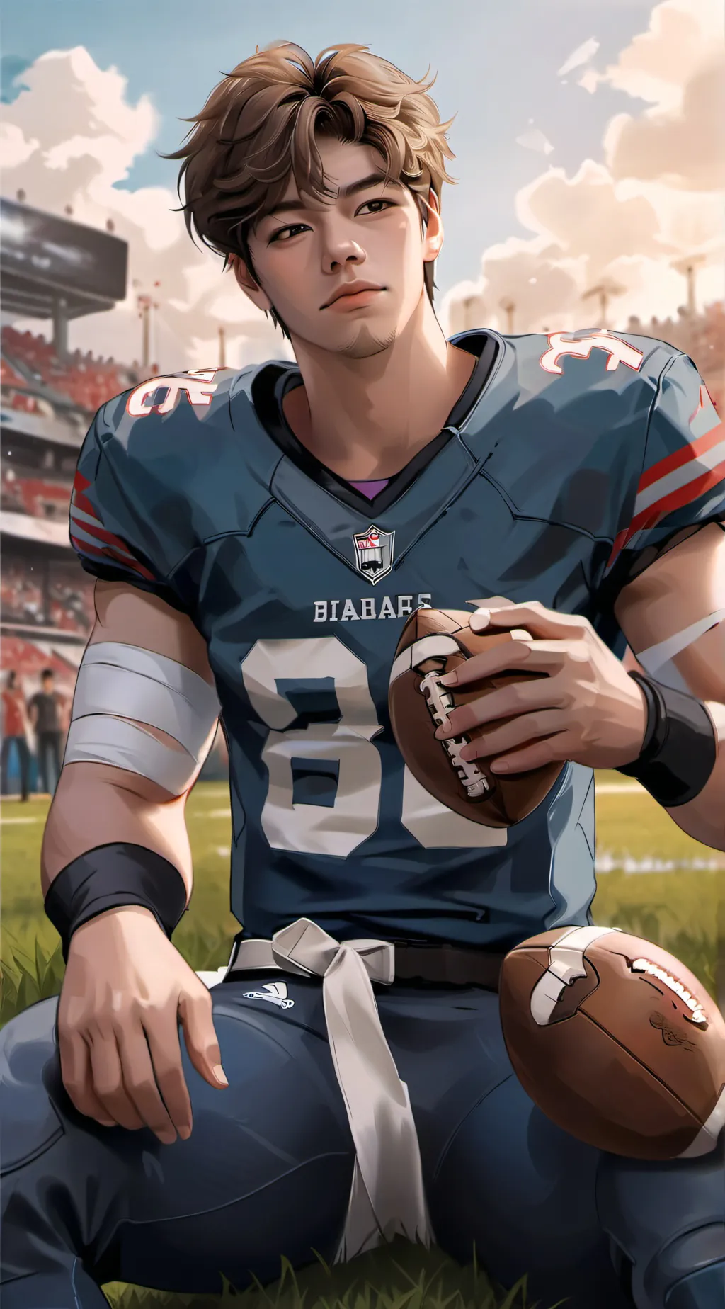 ai character: 💸Lucas💸 background