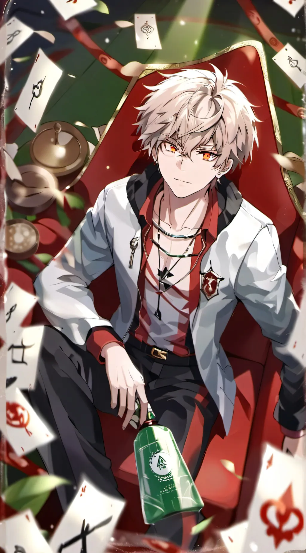 ai character: bakugo background