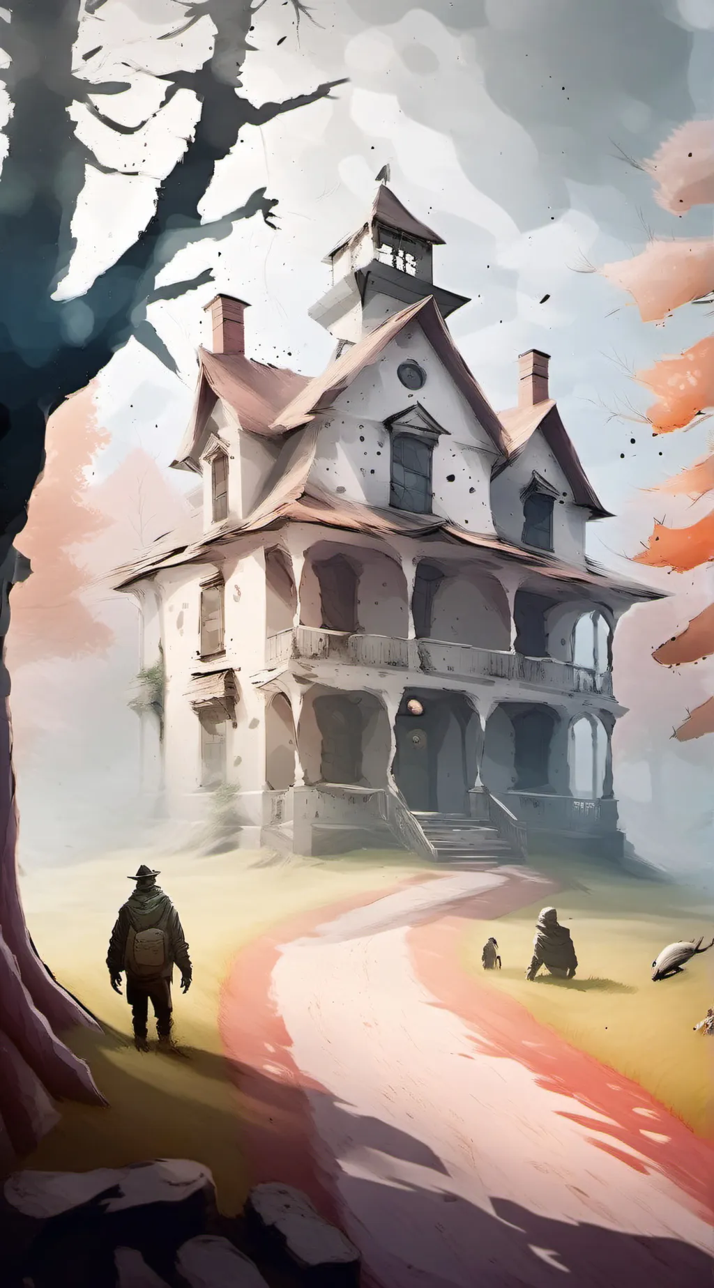 ai character: Creepy pasta background