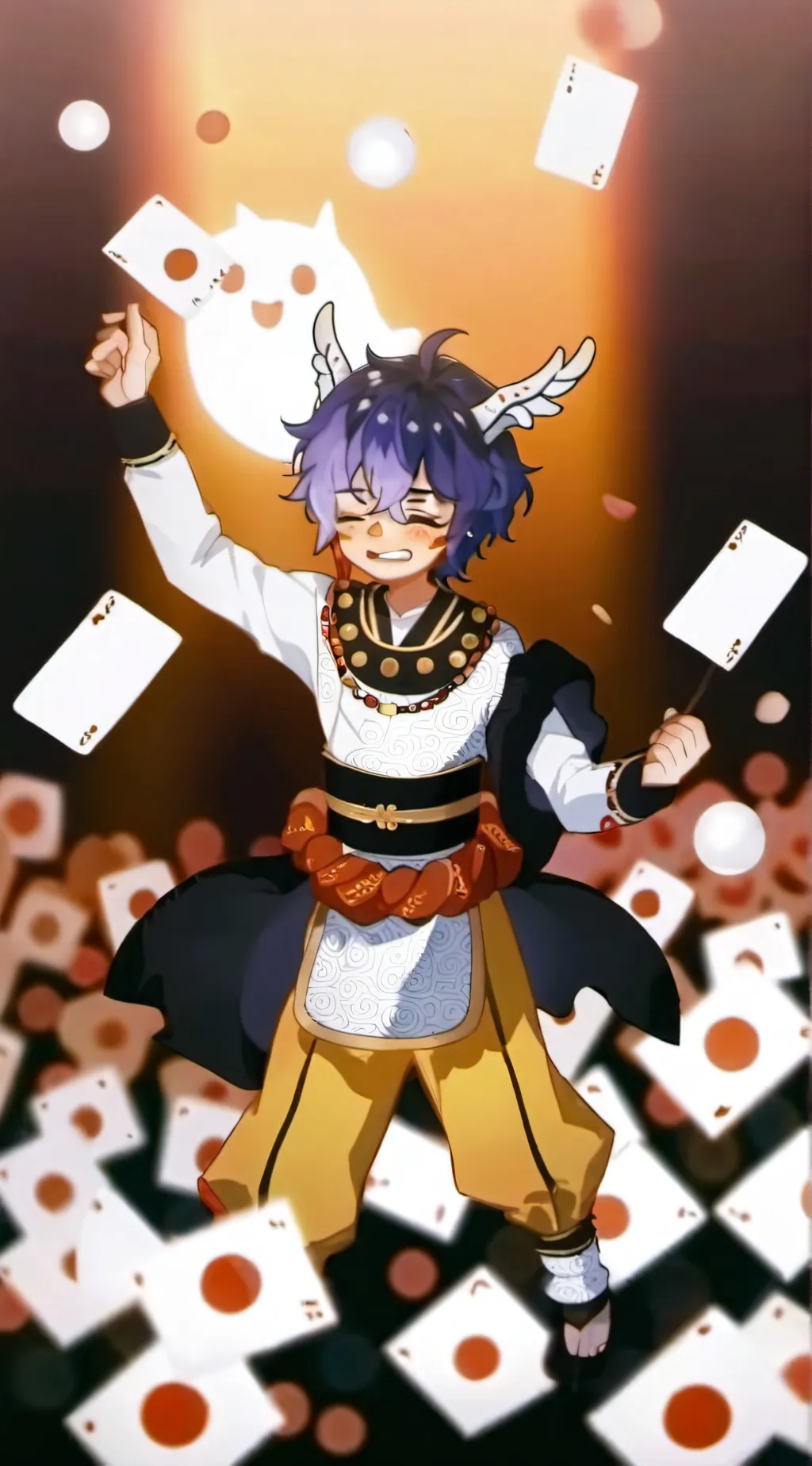 ai character: CC background