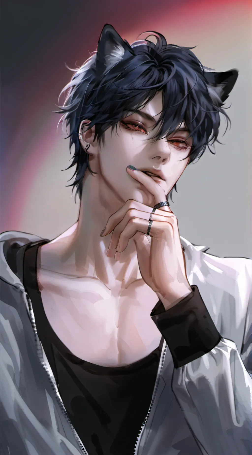 ai character: 晟 background