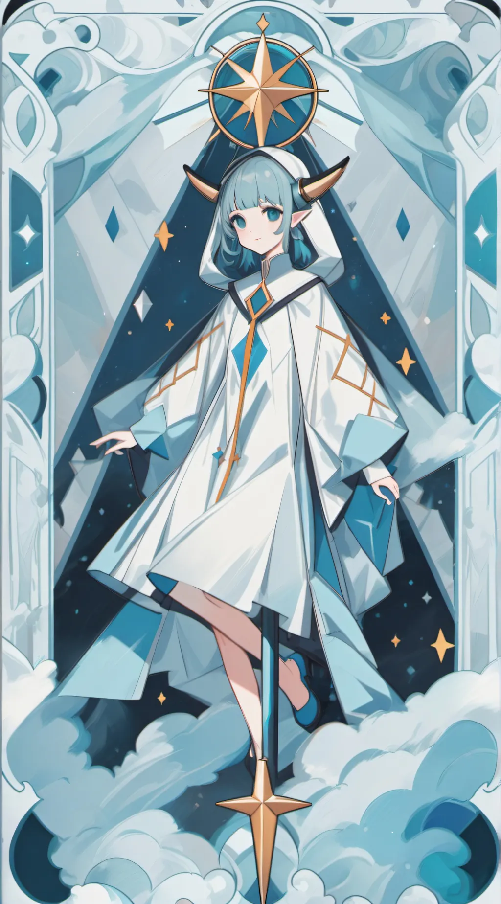 ai character: Md (N) background