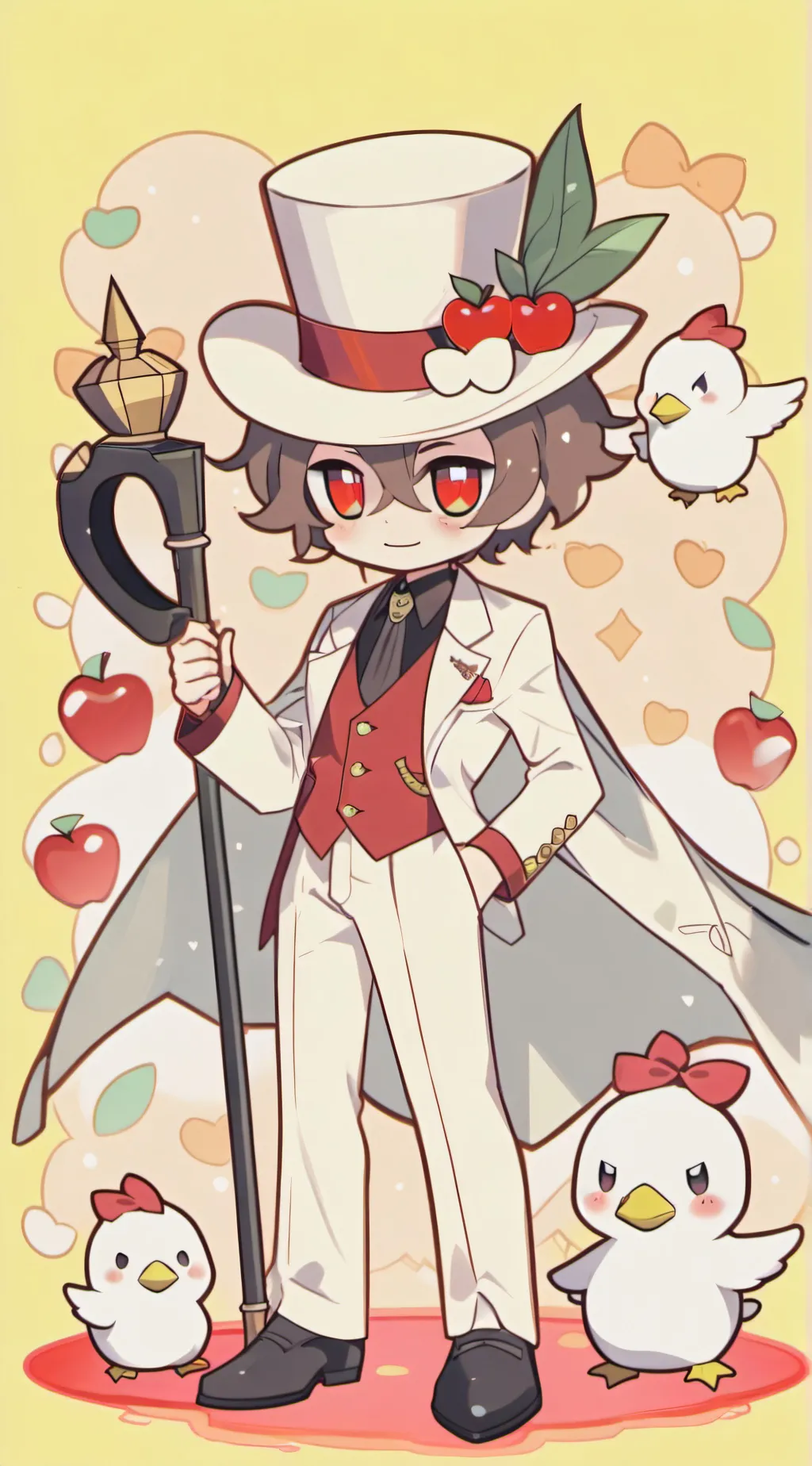 ai character: Lucifer background