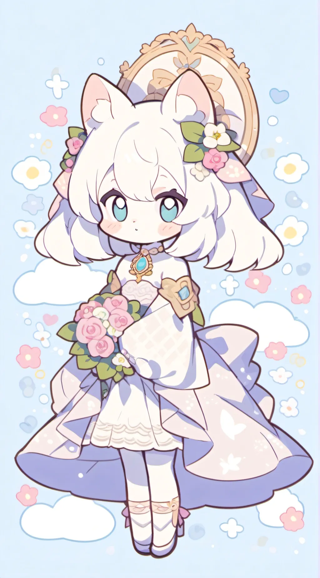 ai character: wenda from spunki background