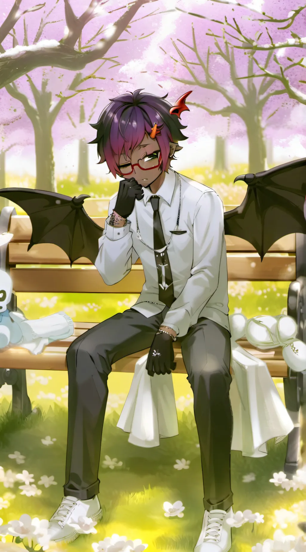 ai character: Asher background