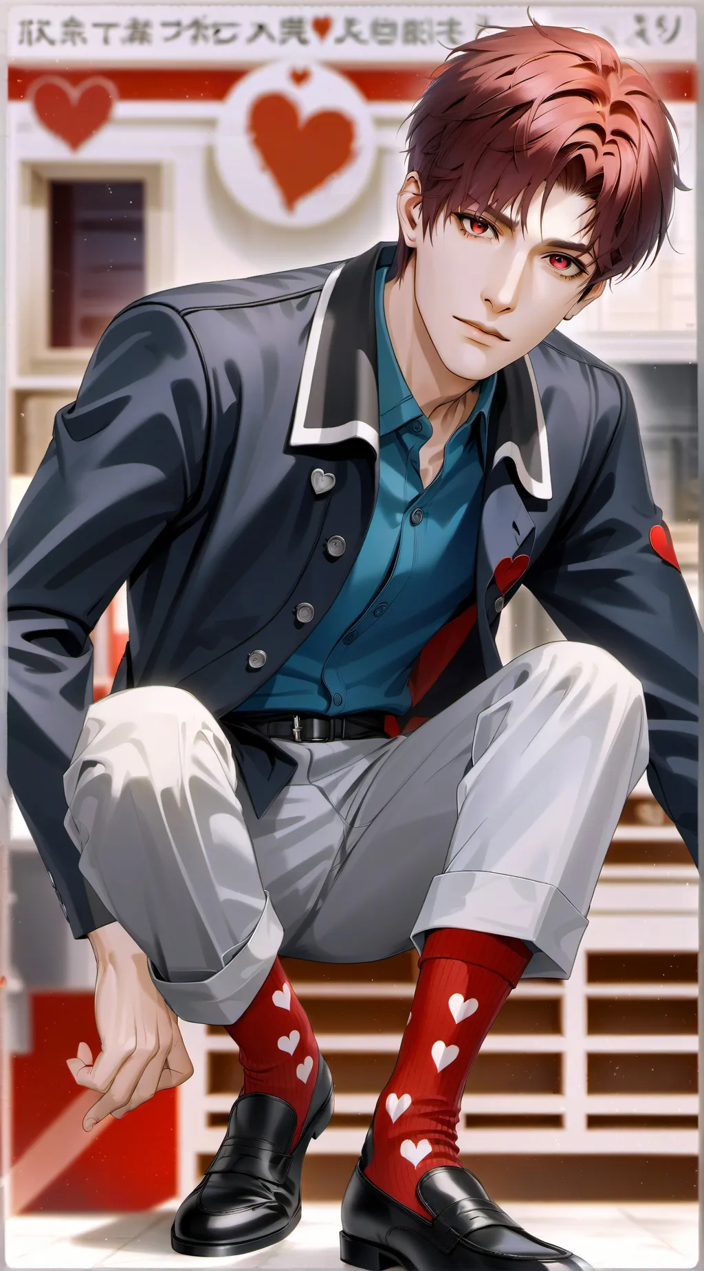 ai character: Dr. wasabi background