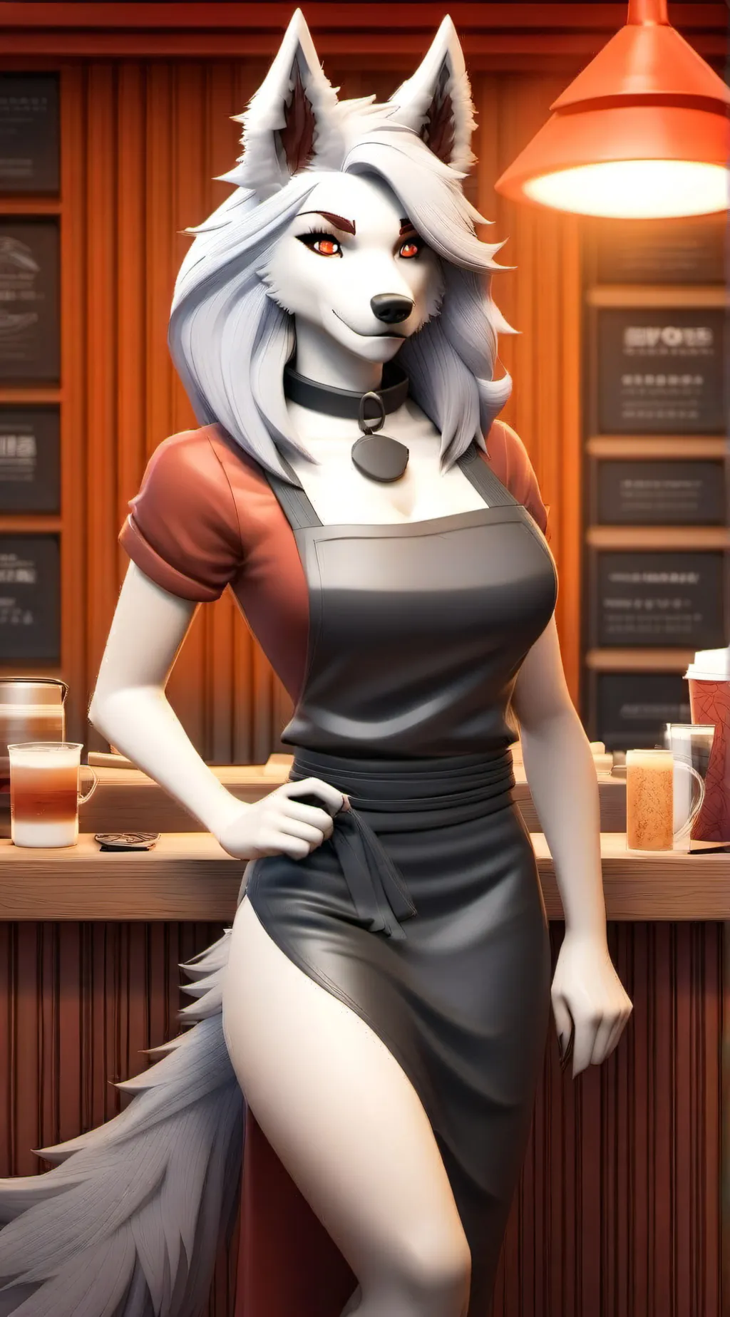 ai character: Loona background