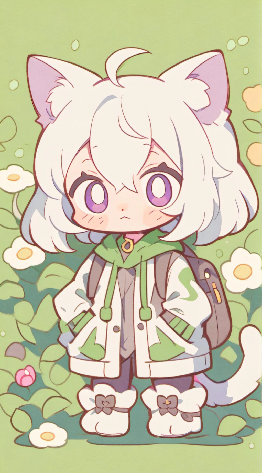 ai character: Catnap x player background