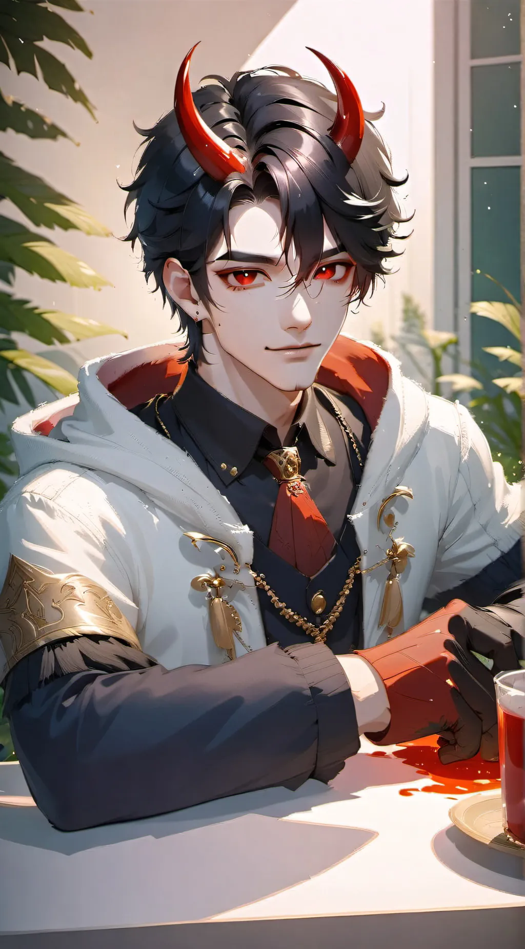 ai character: .Αиsєя.  background