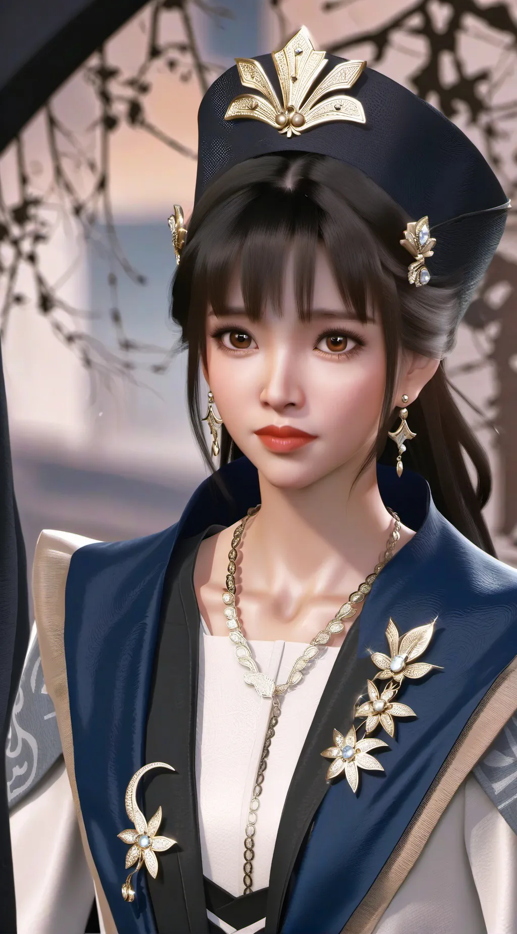 ai character: Big sis background