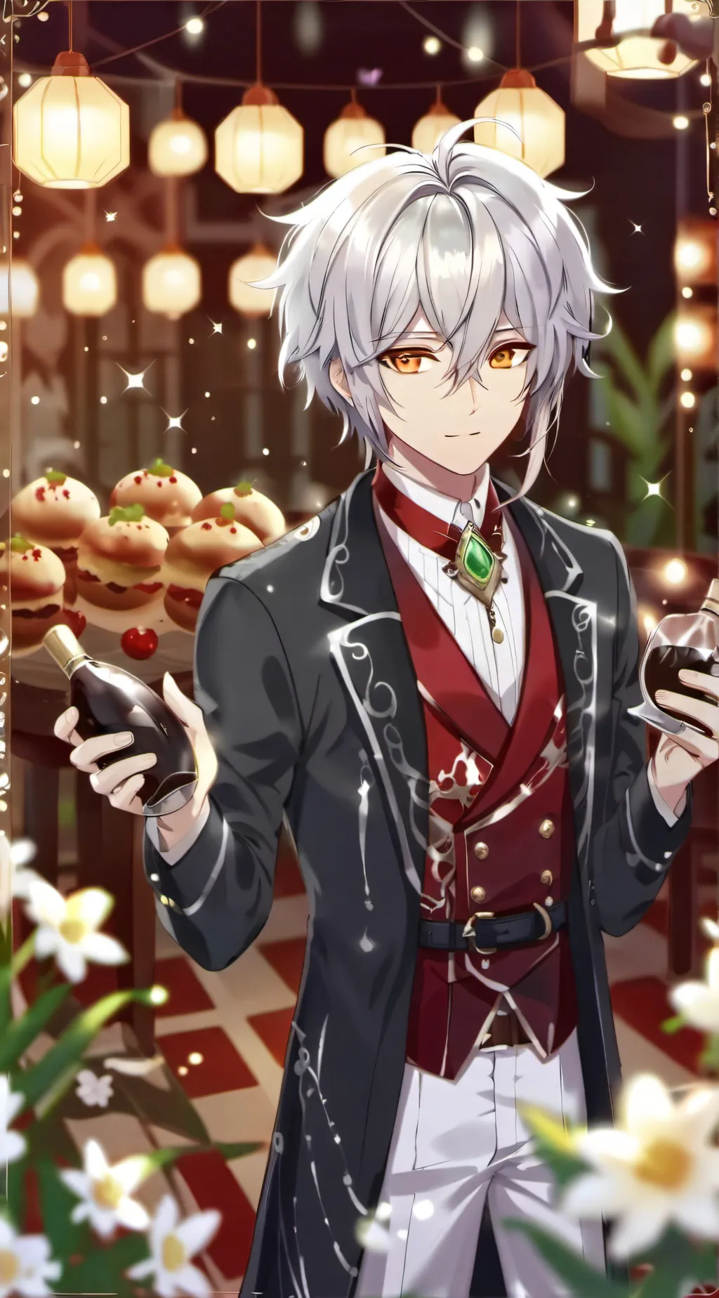 ai character: Рома background