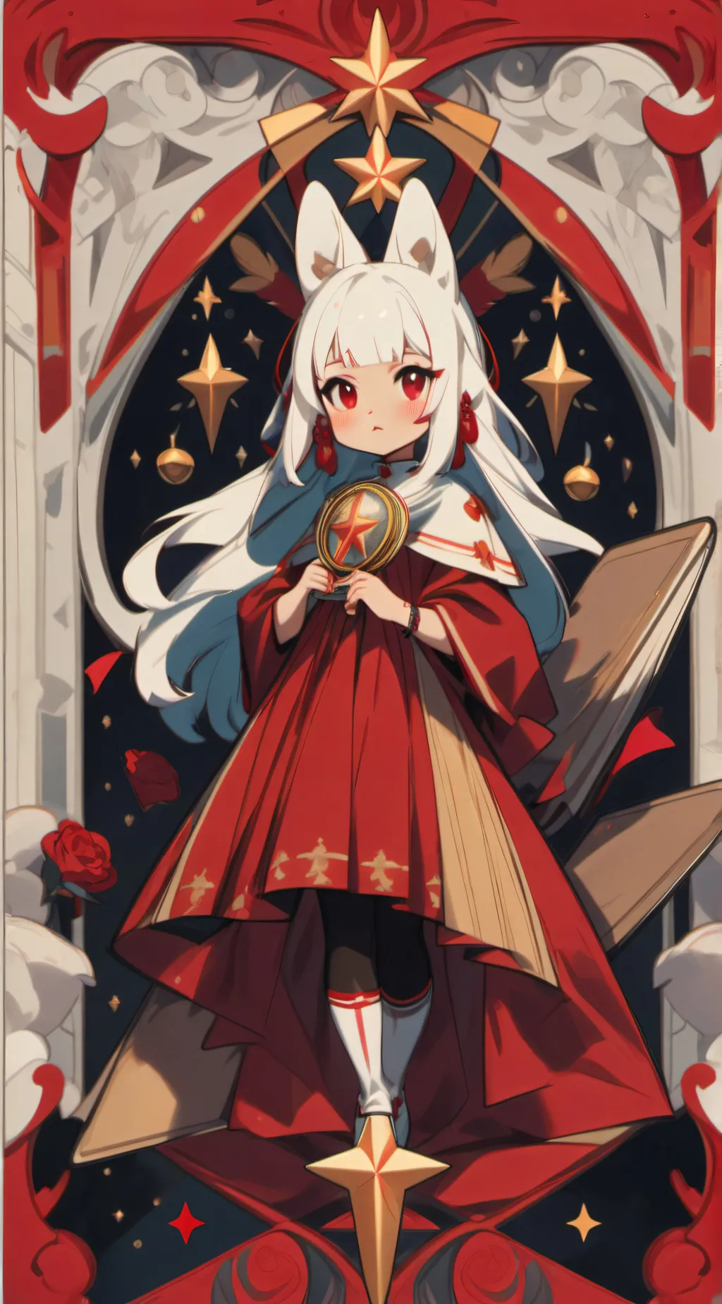 ai character: chica lobo background