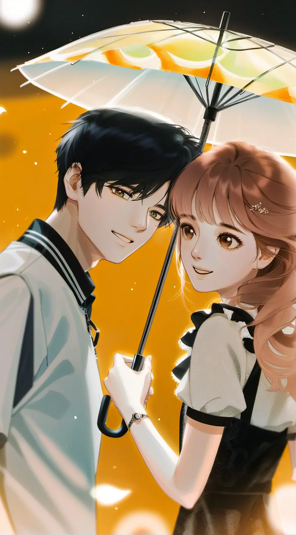 ai character: Jake and Trisha  background