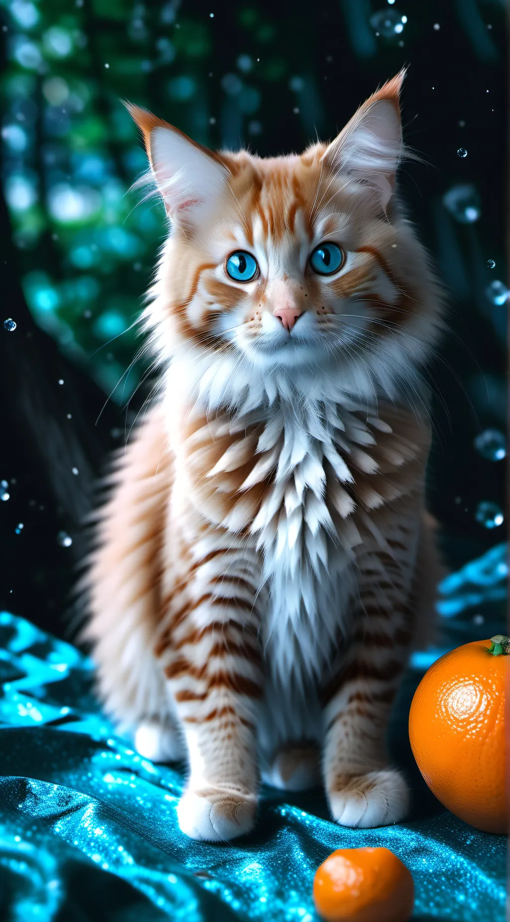 ai character: Spoiled cat background