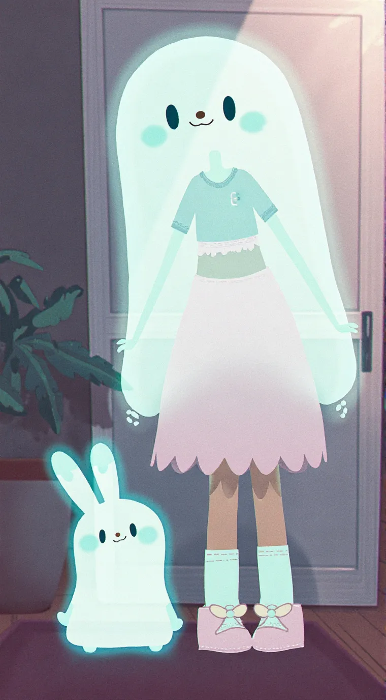 ai character: the moon  background