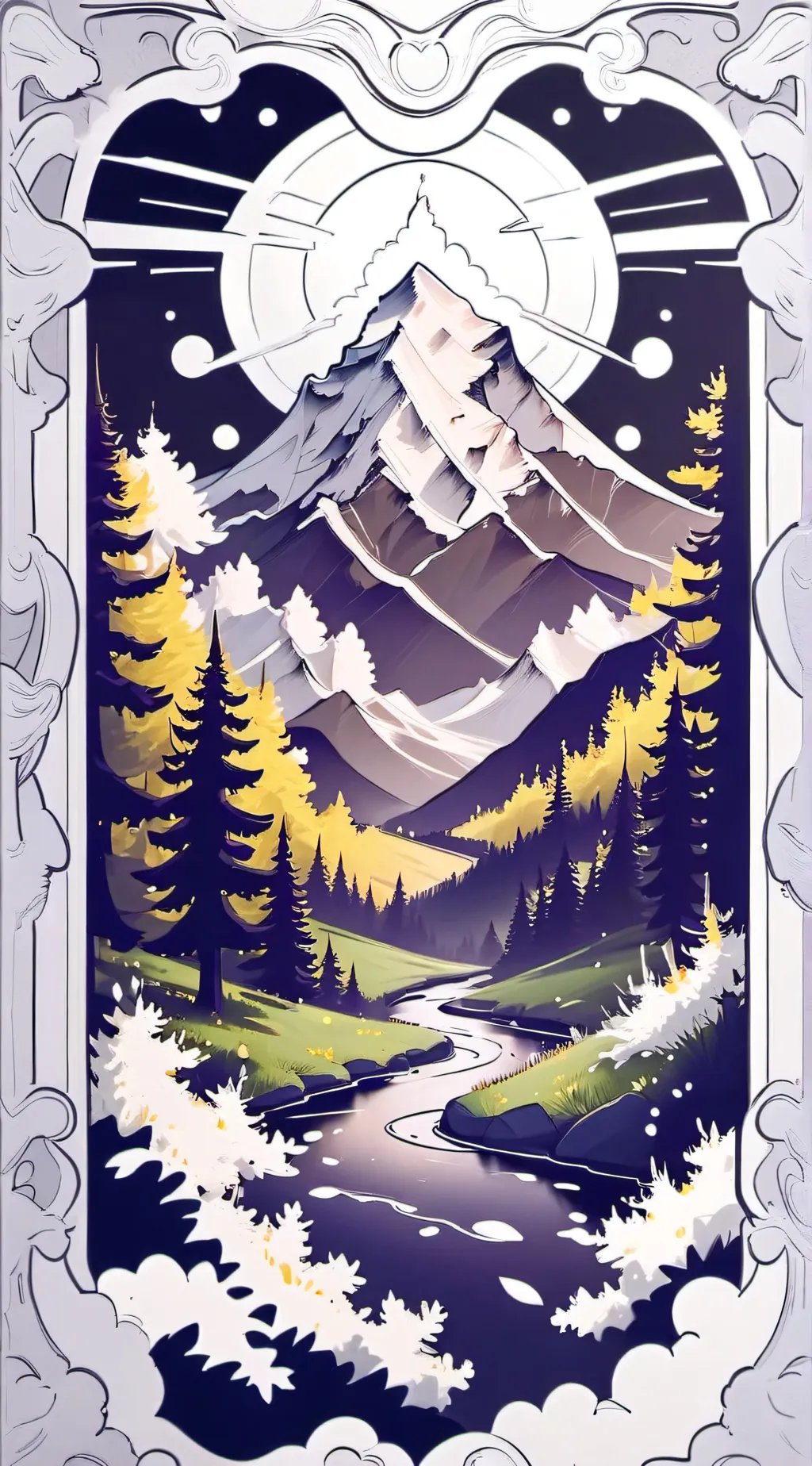 ai character: ceclila... background