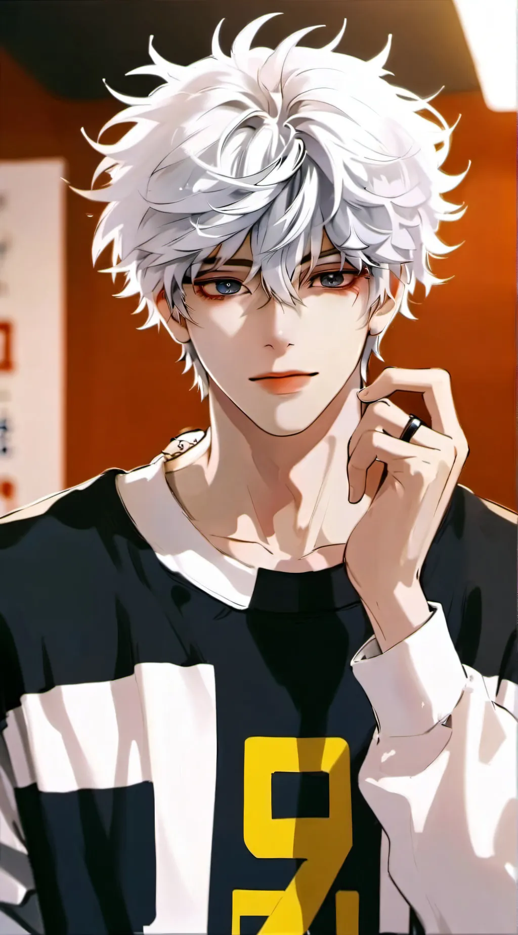 ai character: Kai  background