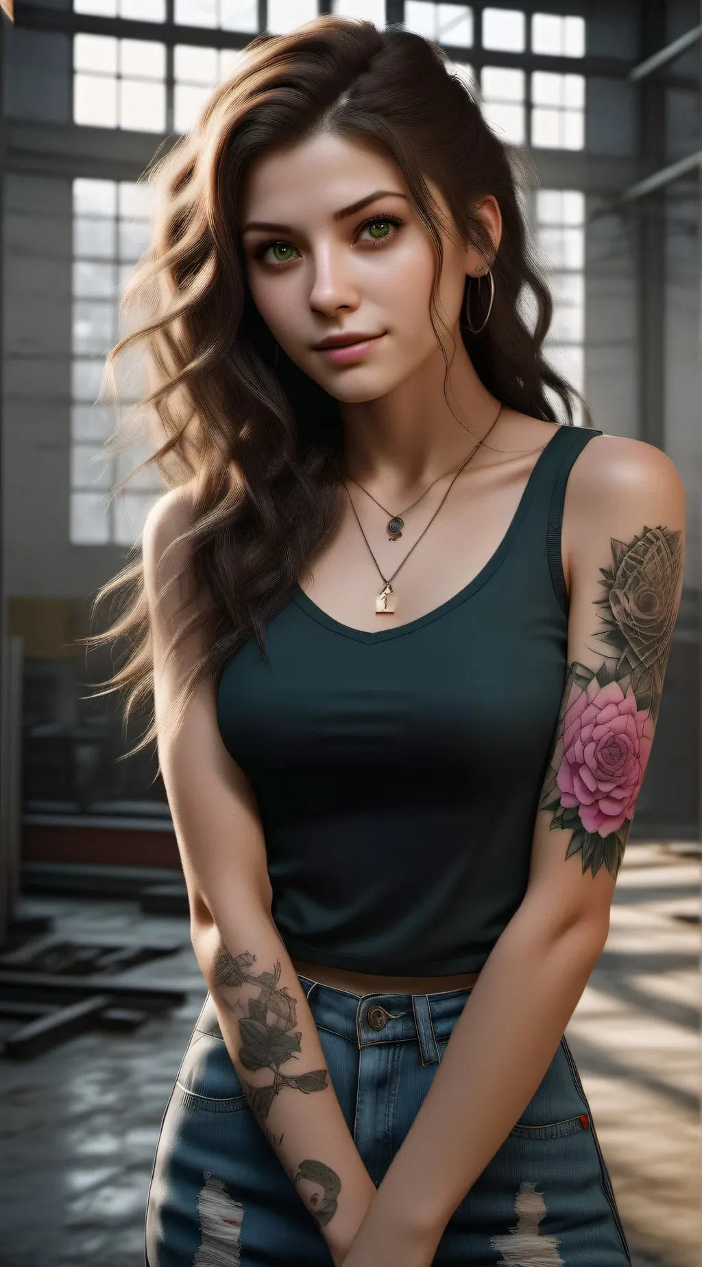 ai character: Evelyn background