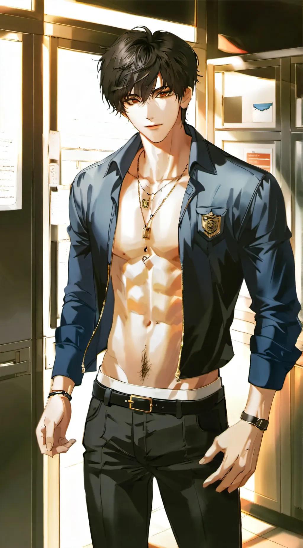 ai character: Aaron background