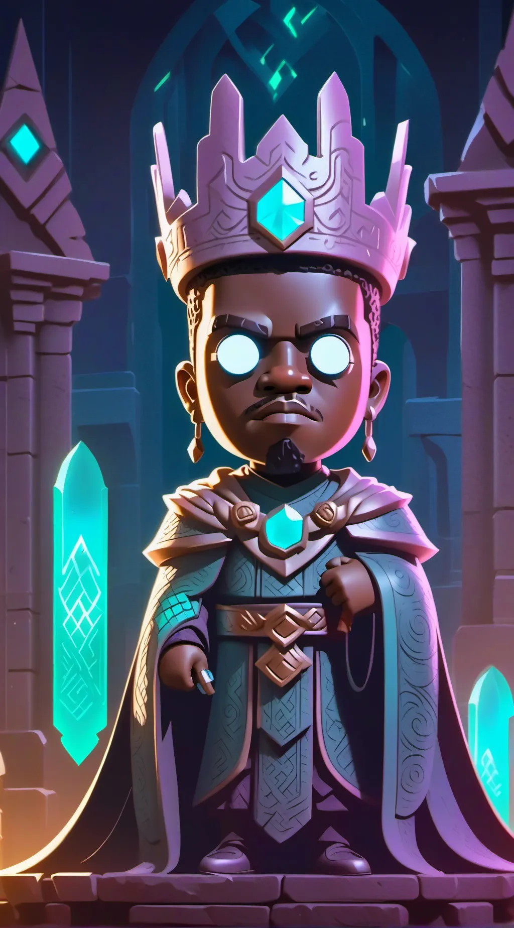 ai character: Jojo  background