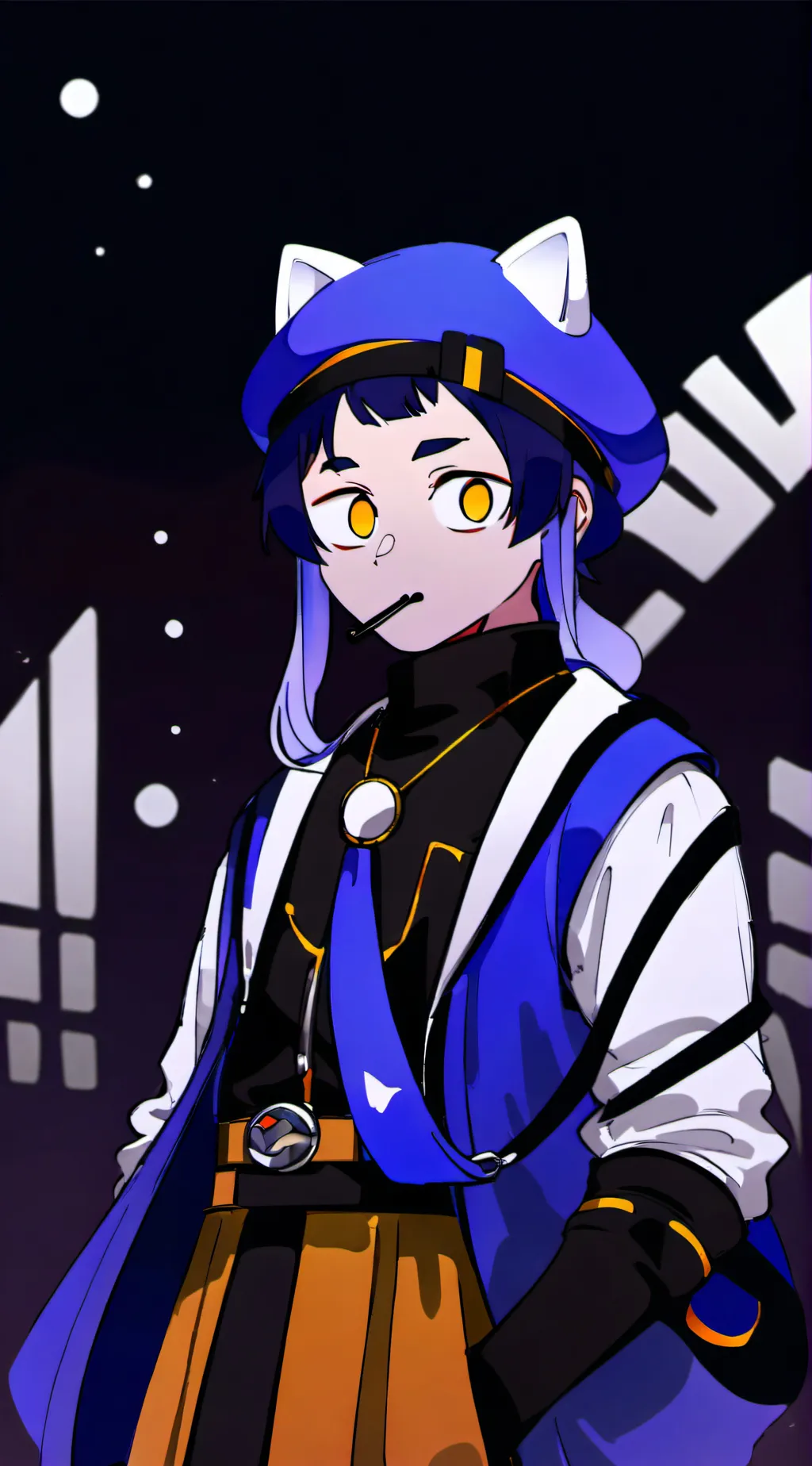 ai character: moondrop/moon background