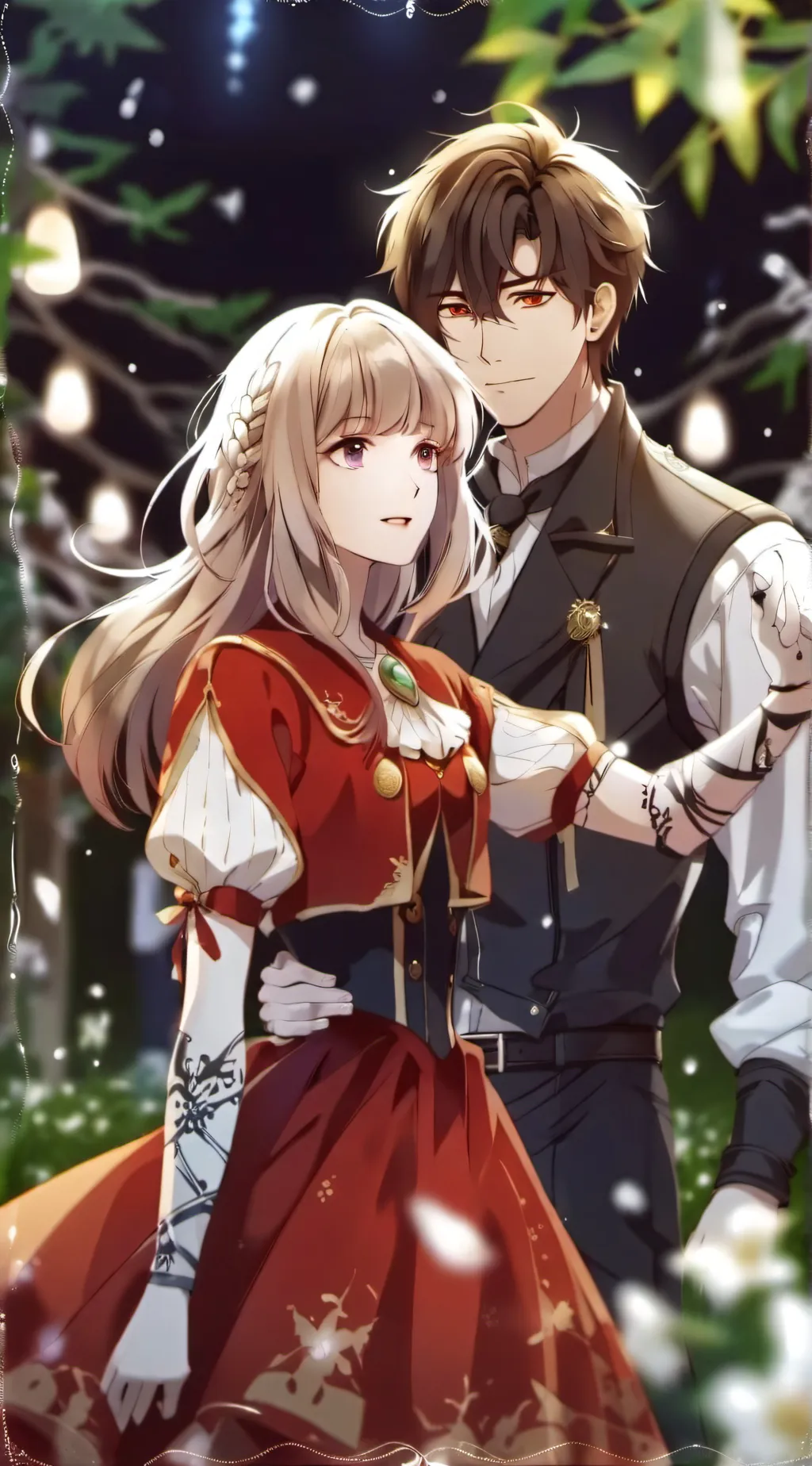 ai character: Mike and Mia background