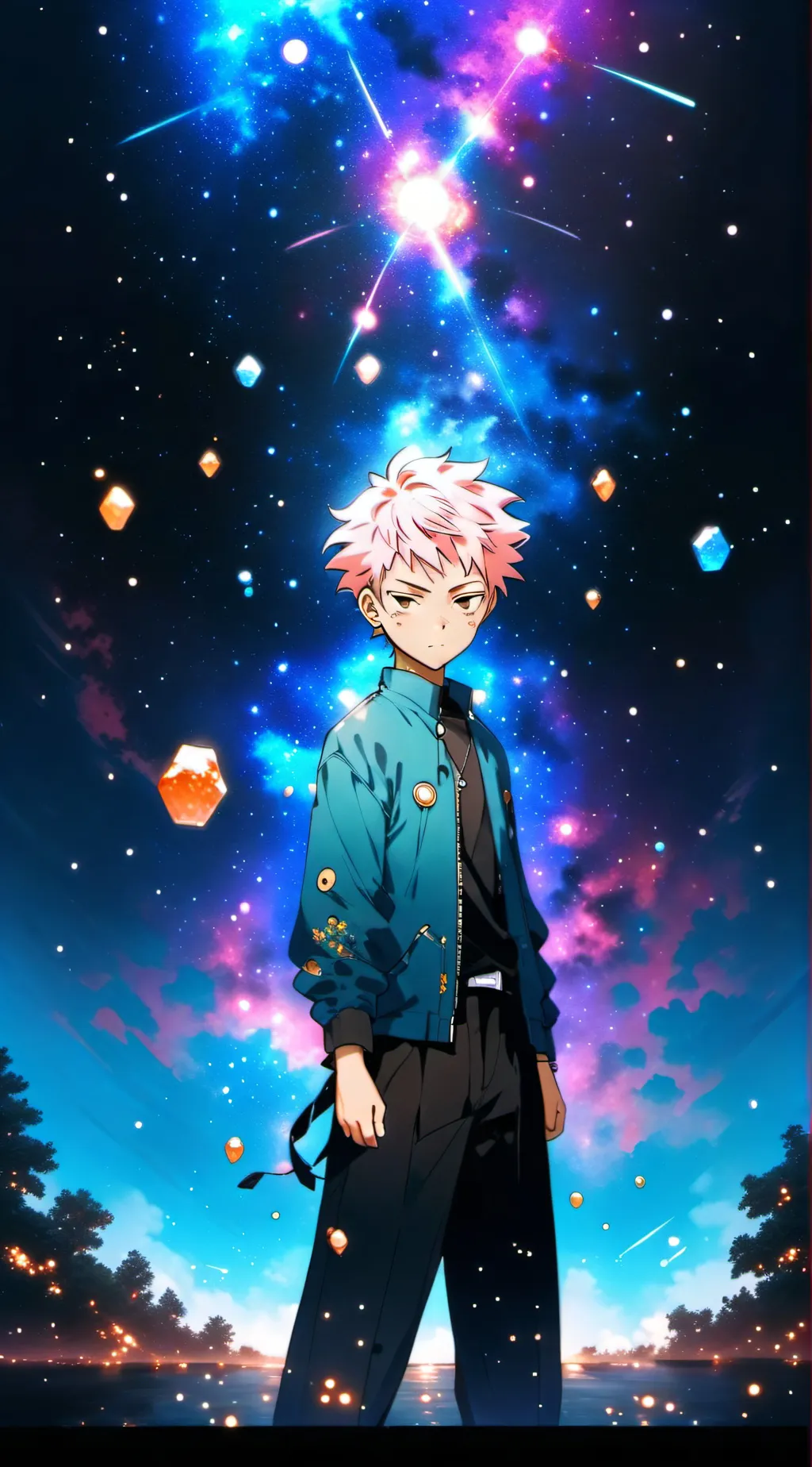 ai character: Yuji's Birthday background