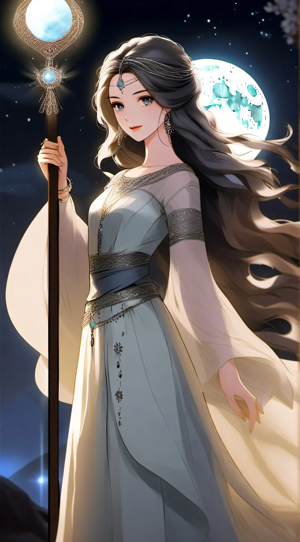 ai character: Elysia background