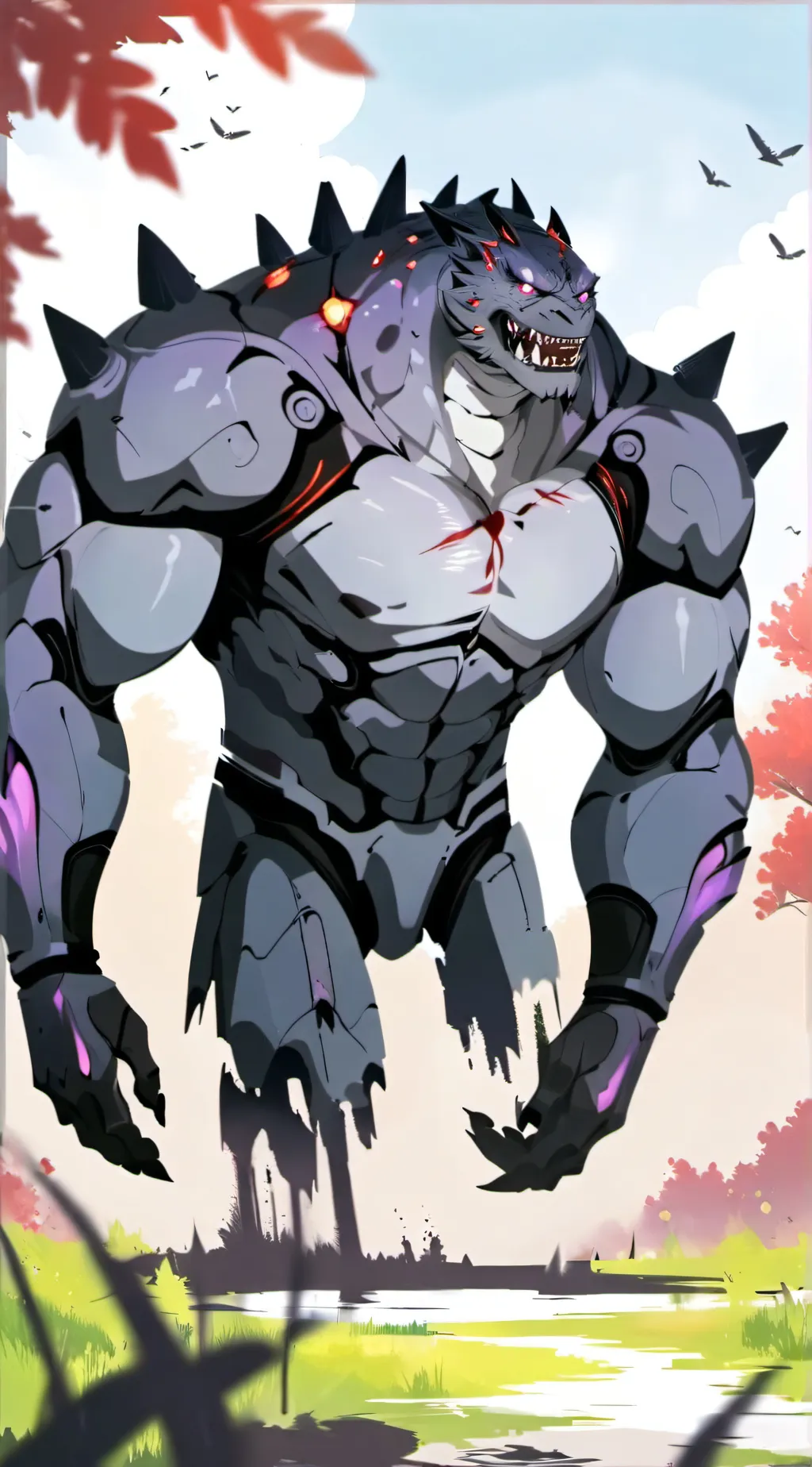 ai character: Depression  background