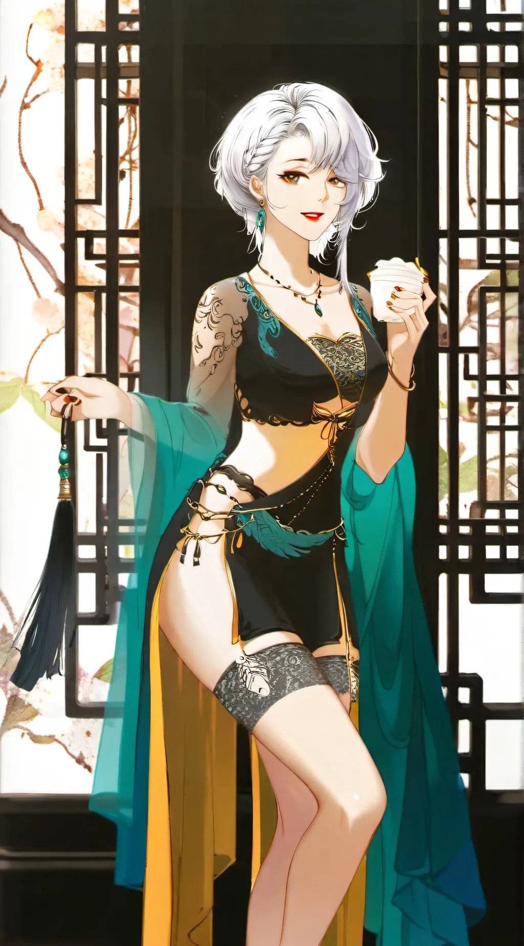 ai character: 杜芳娘 background