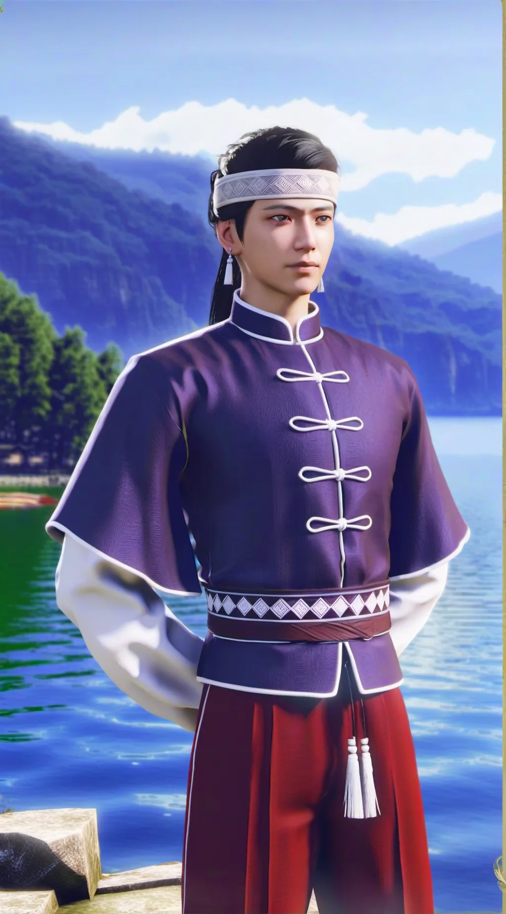 ai character: 凌霄 background