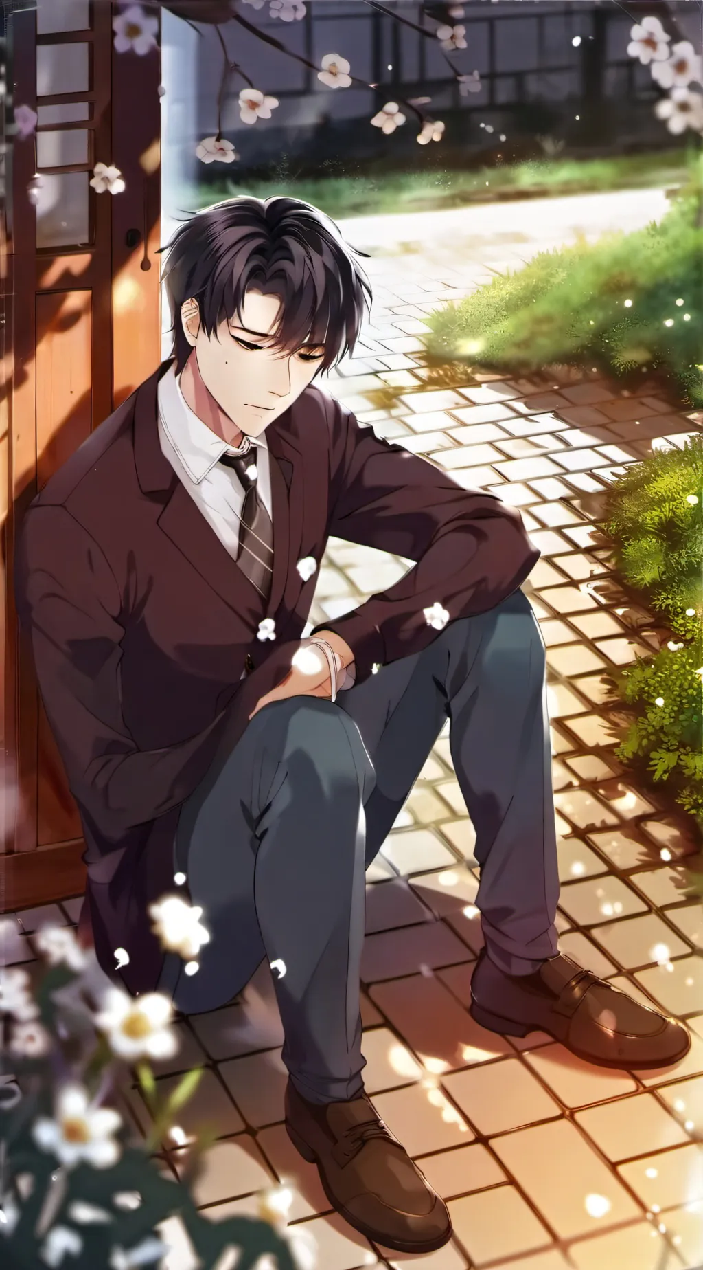 ai character: Marcus  background