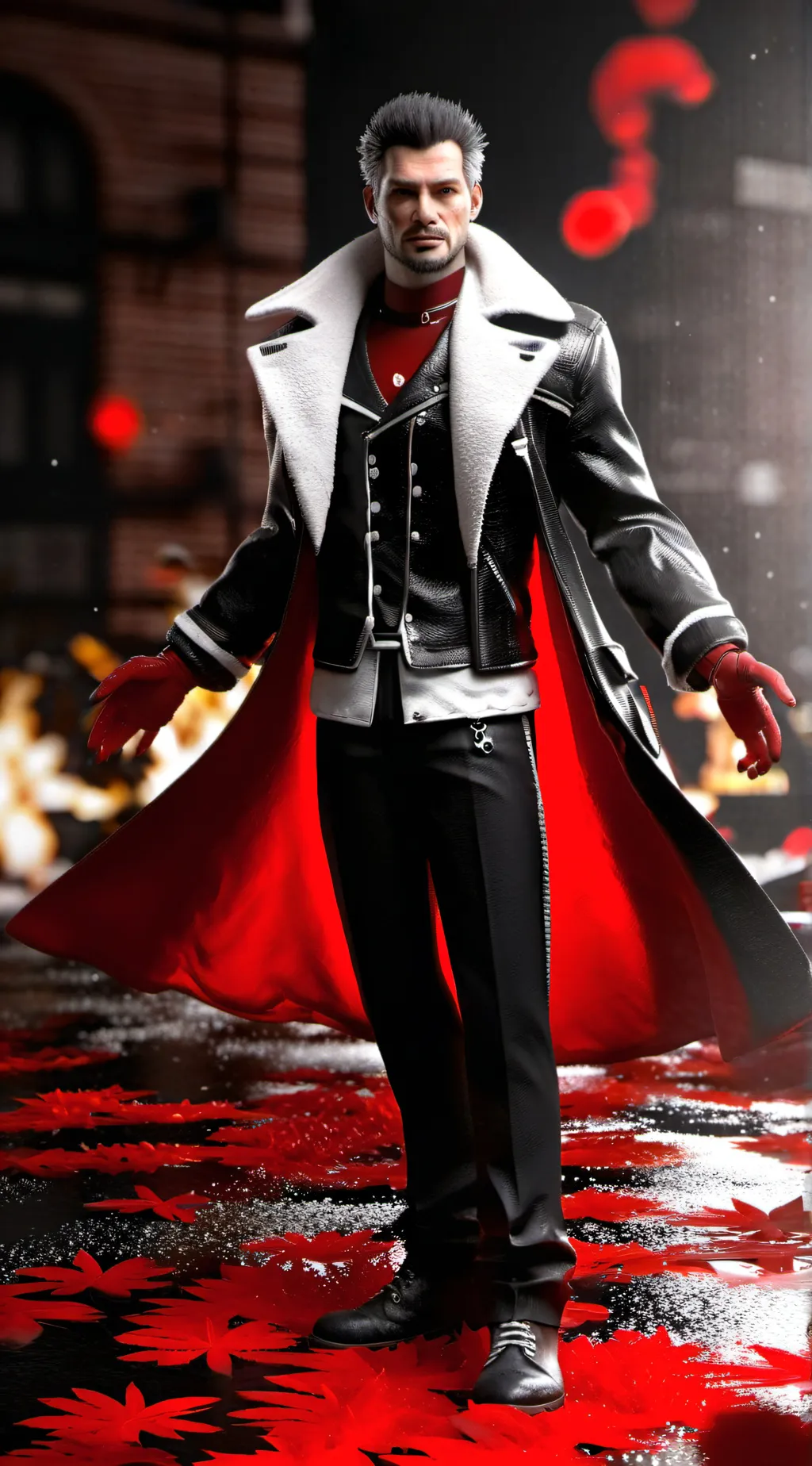 ai character: Crocs background