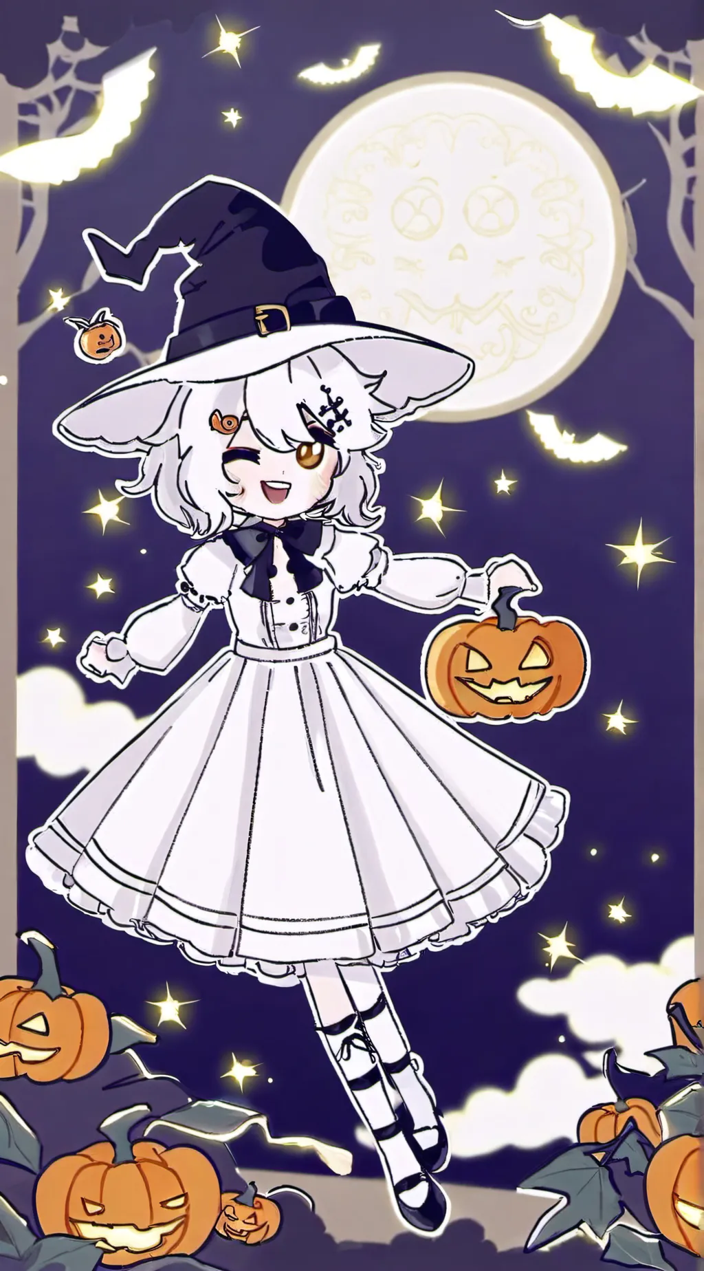 ai character: SPOOOOOKY fpe! background