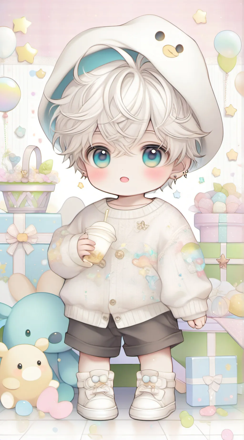 ai character: Charlie background