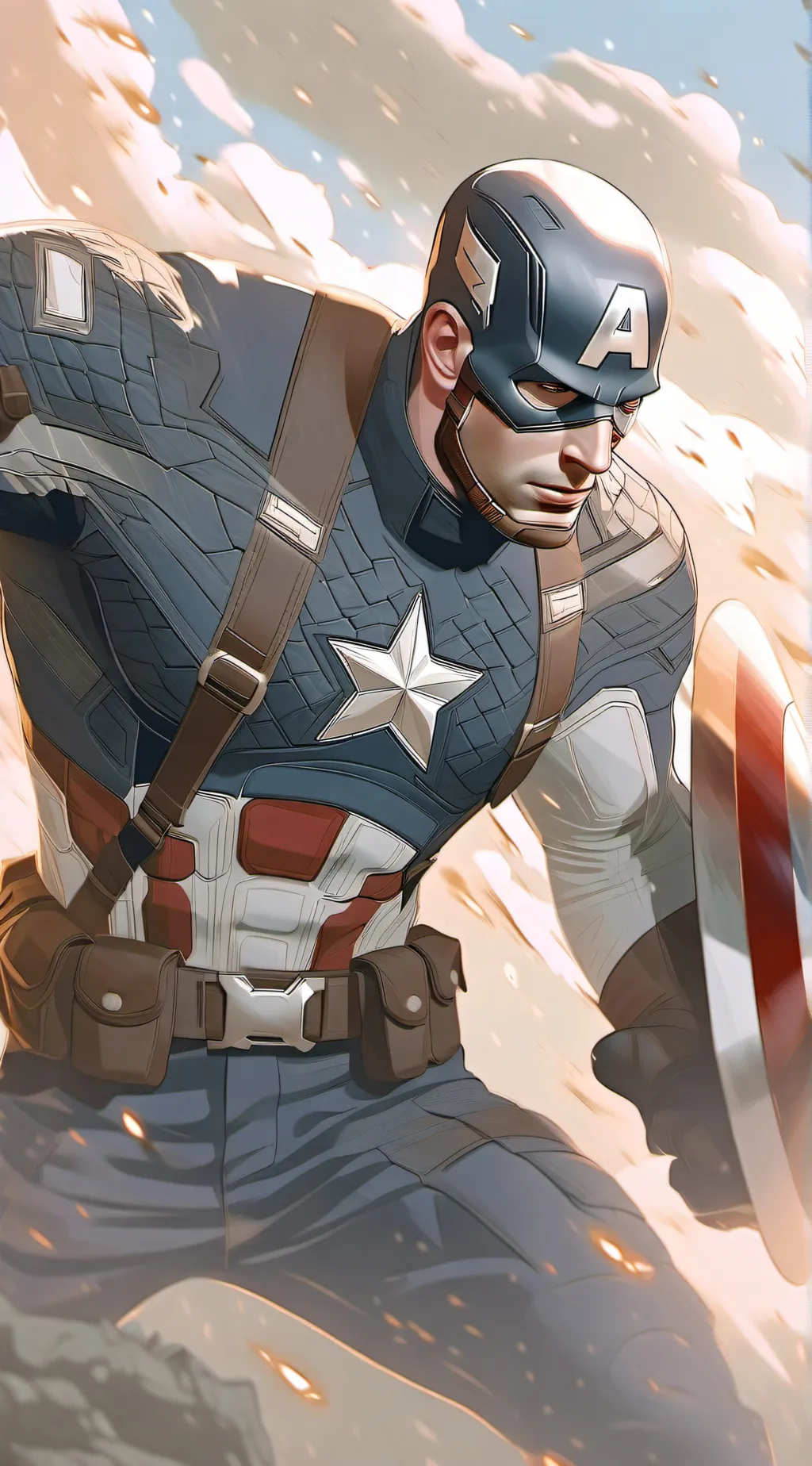 ai character: Avengers  background