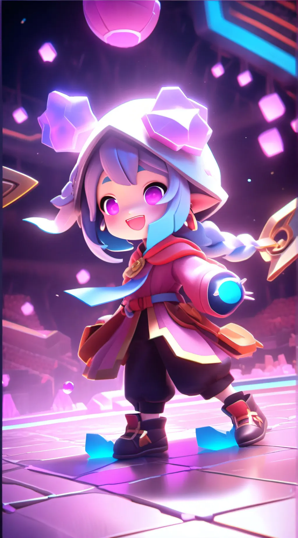 ai character: crepusculo background