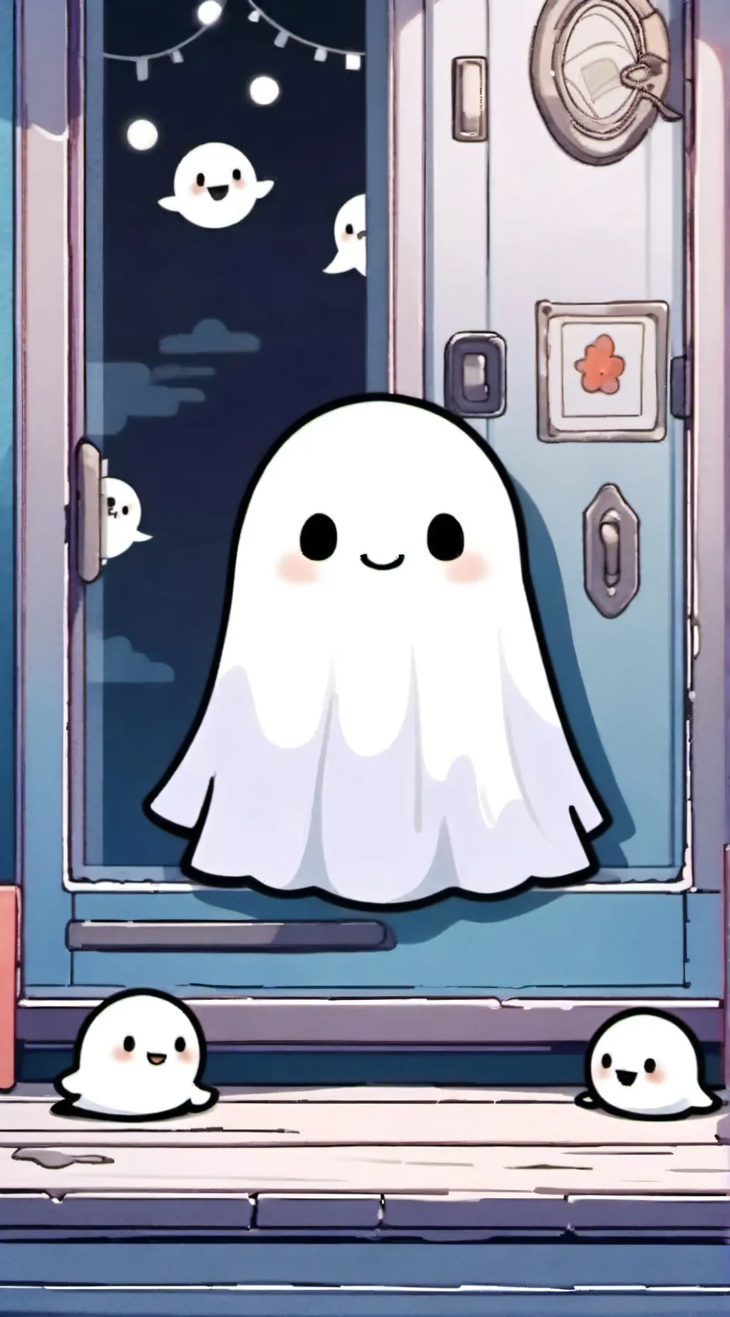 ai character: Ghostly background