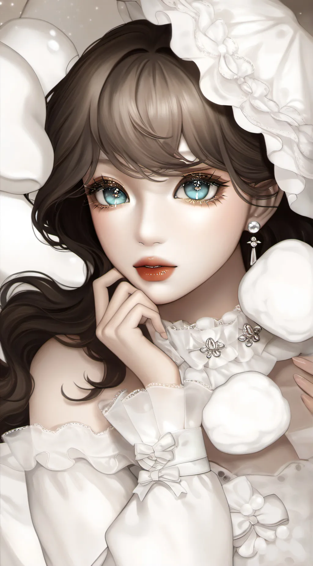 ai character: baby boy background