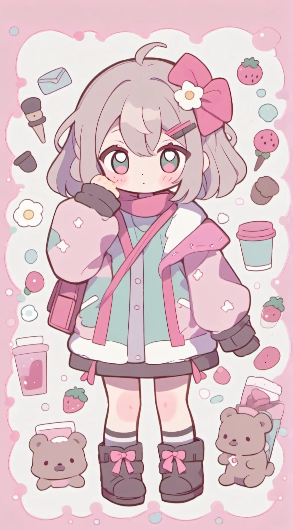 ai character: Catnap x dogday background