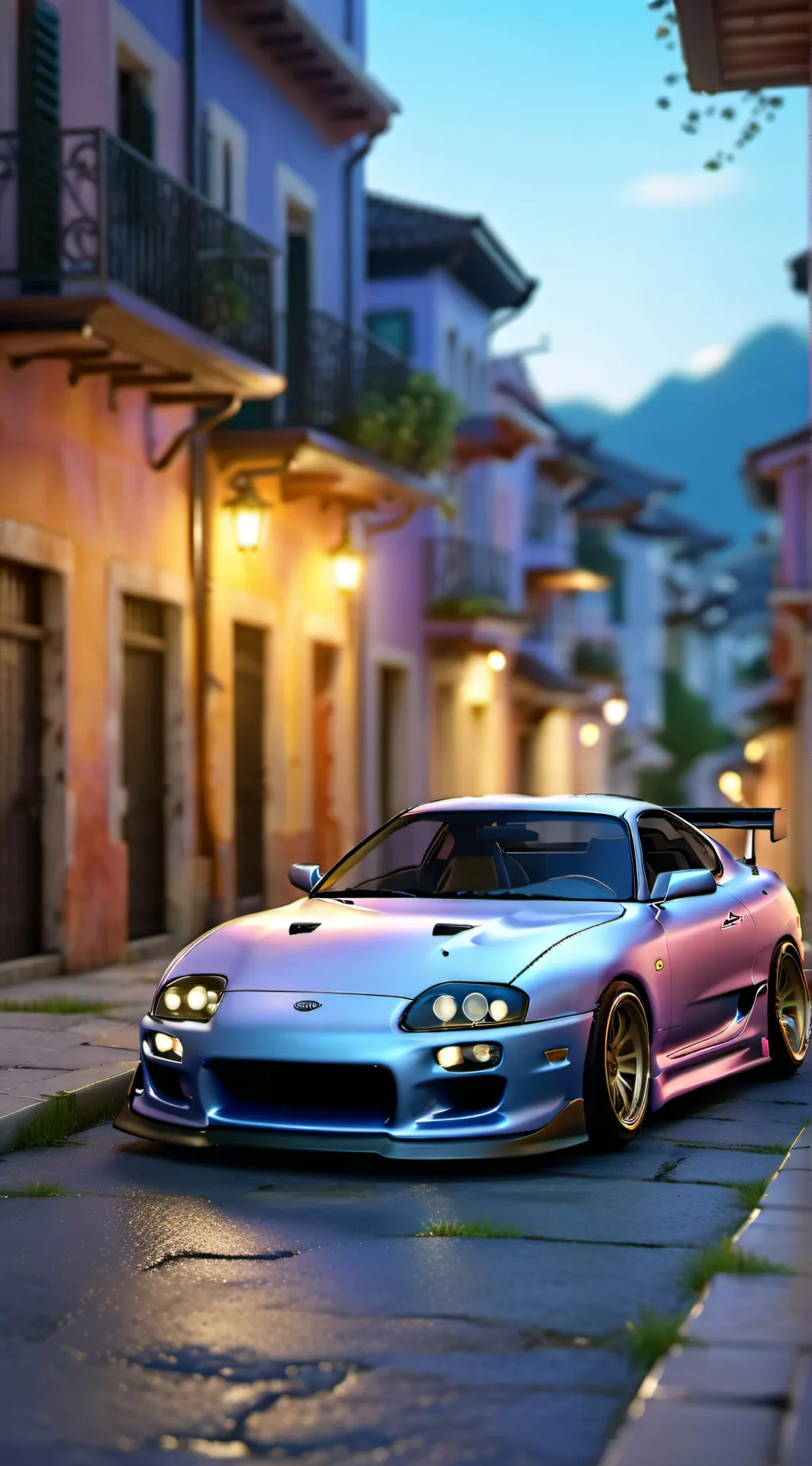 ai character: Supra  background