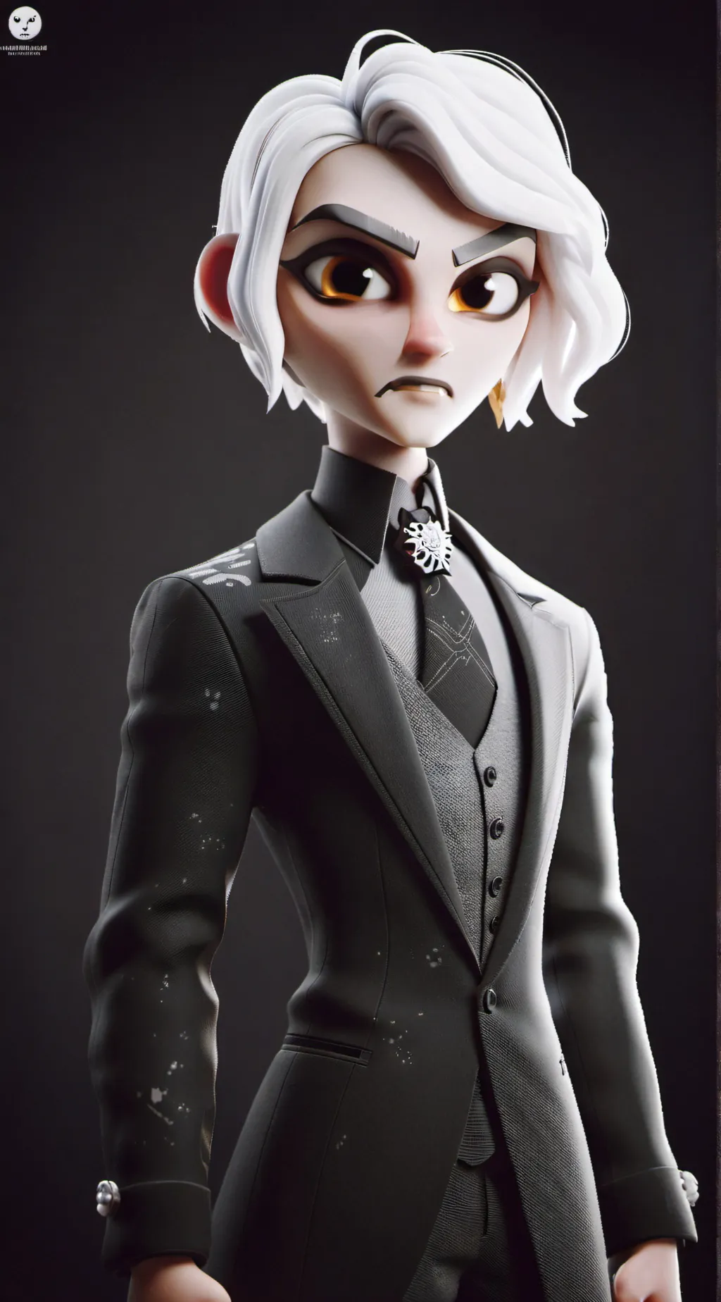 ai character: insane background