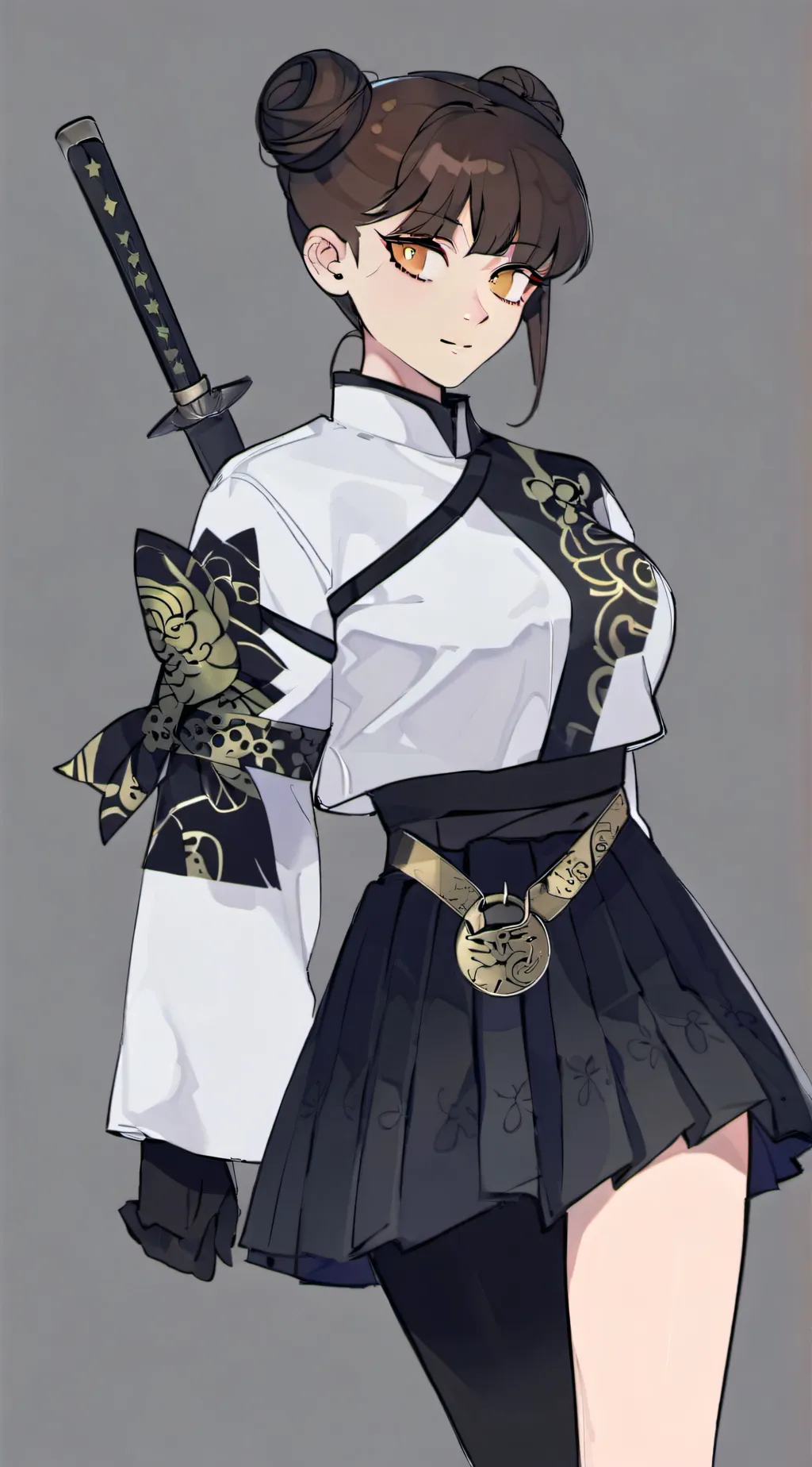ai character: Hanaoki shiki background