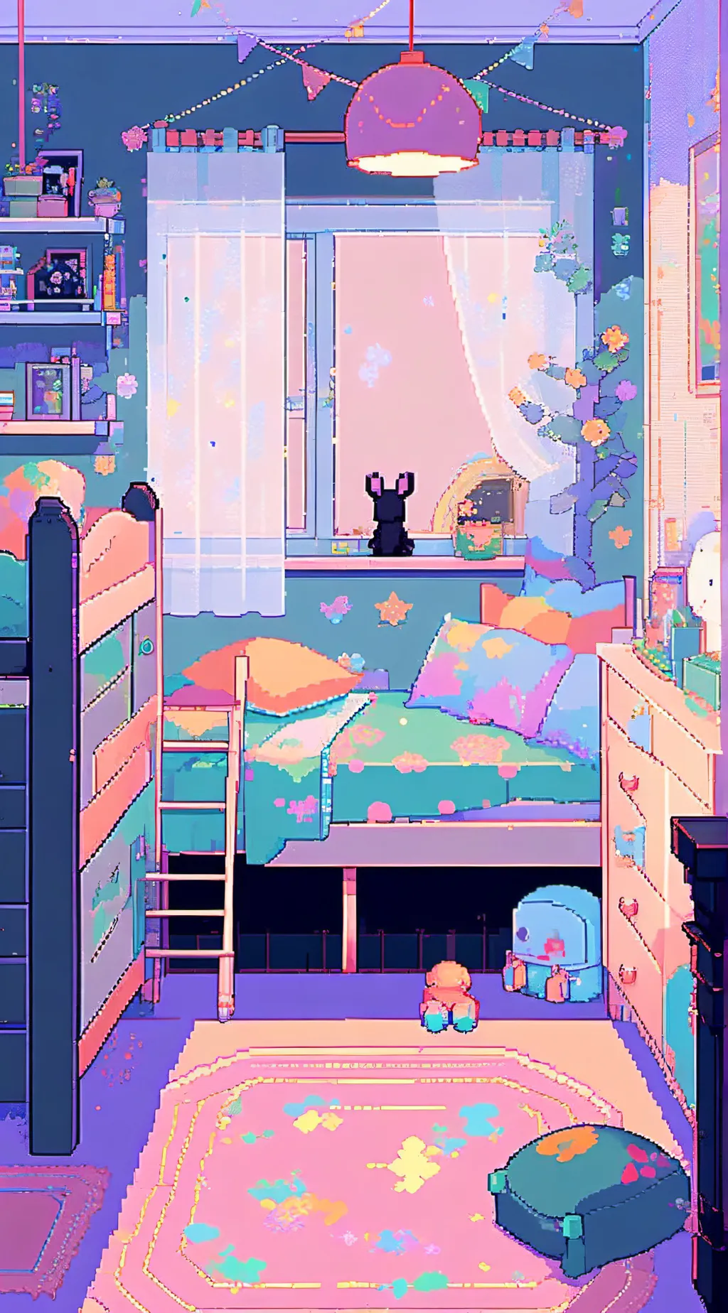 ai character: The monster background