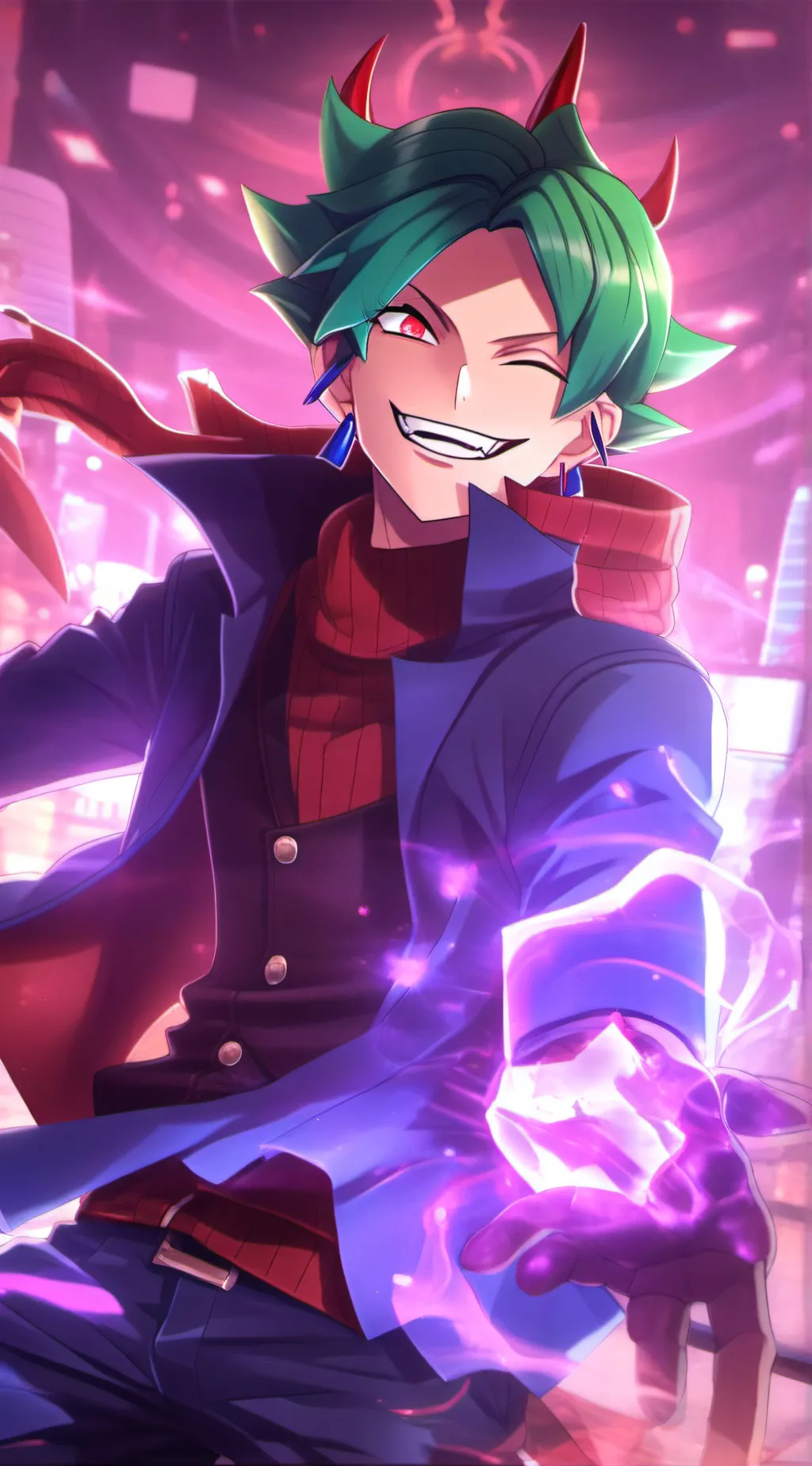 ai character: Red Tooth background